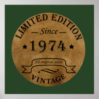 Geboren 1974 Vintag 49. Geburtstag