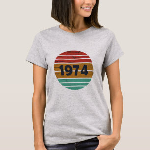 Geboren 1974 Vintag 50. Geburtstagsgeschenk T-Shirt