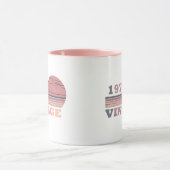 geboren 1974 Vintages Geburtstagsgeschenk Tasse (Zentrum)