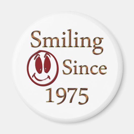 Geboren 1975 magnet (Vorne)