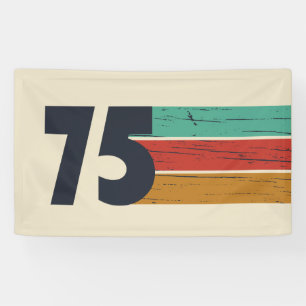 Geboren 1975 Vintag 50. Geburtstagsgeschenk Banner