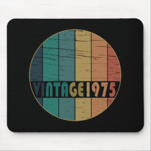 geboren 1975 Vintag 50. Geburtstagsgeschenk Mousepad