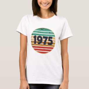 Geboren 1975 Vintag 50. Geburtstagsgeschenk T-Shirt