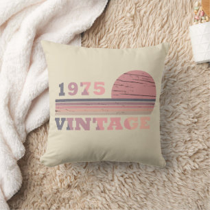 geboren 1975 Vintage 50. Geburtstagsparty Kissen