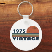 Geboren 1975 Vintager Geburtstag Schlüsselanhänger (Vorderseite)