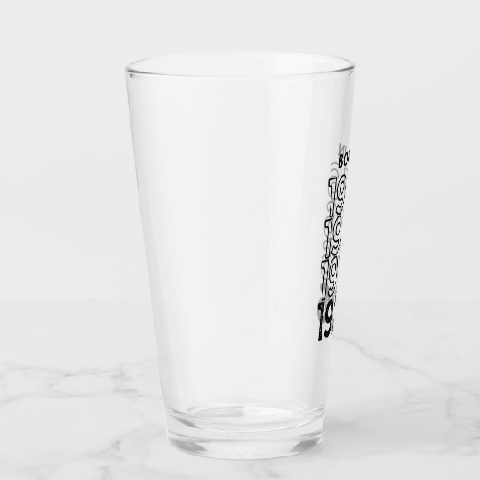 Geboren 1976 Glascup Glas (Rechts)