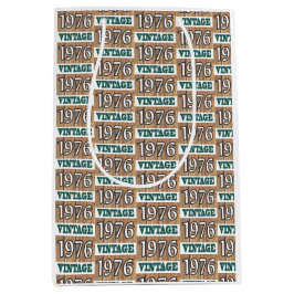 Geboren 1976 Mittelgeschenktasche Mittlere Geschenktüte