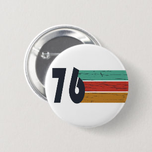 Geboren 1976 Vintage 50. Geburtstagsfeier Button