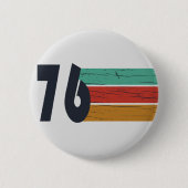 Geboren 1976 Vintage Geburtstagsgeschenke Button (Vorderseite)