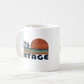 Geboren 1976 Vintage Geburtstagsgeschenke Kaffeetasse (Vorderseite Links)