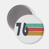 Geboren 1976 Vintage Geburtstagsgeschenke Magnet (Vorderseite/Rückseite)