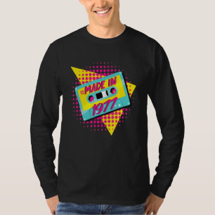 Geboren 1977 45. Geburtstag 80er 90er 1990er 1980e T-Shirt