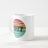 Geboren 1977 Vintage Geburtstagsgeschenke Kaffeetasse (Vorderseite Links)