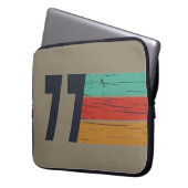 Geboren 1977 Vintage Geburtstagsgeschenke Laptopschutzhülle (Vorderseite Links)