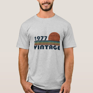 Geboren 1977 Vintage Geburtstagsgeschenke T-Shirt