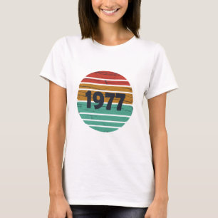 Geboren 1977 Vintage Geburtstagsgeschenke T-Shirt