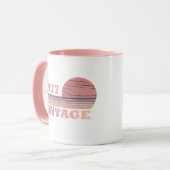 geboren 1977 Vintage Geburtstagsgeschenke Tasse (Vorderseite Links)