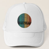 geboren 1977 Vintager Geburtstag Truckerkappe (Vorderseite)