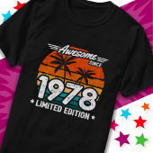 Geboren 1978 Limited Edition Retro Phantastisch se T-Shirt