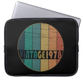 geboren 1978 Vintager Geburtstag Laptopschutzhülle (Vorderseite)