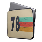 Geboren 1978 Vintages Geburtstagsgeschenk Laptopschutzhülle (Vorderseite Links)