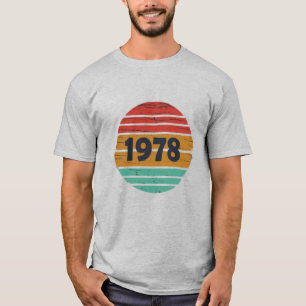 Geboren 1978 Vintages Geburtstagsgeschenk T-Shirt