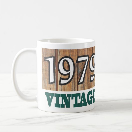 Geboren 1979 - Geburtstagsfeier Kaffeetasse (Links)