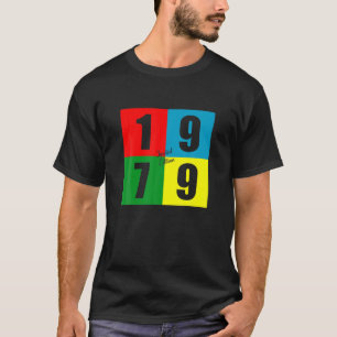 Geboren 1979 Retro Vintag 43Rd Limited Edition Bi T-Shirt