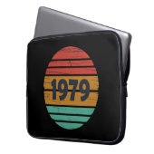 Geboren 1979 Vintage Geburtstagsgeschenke Laptopschutzhülle (Vorderseite Links)