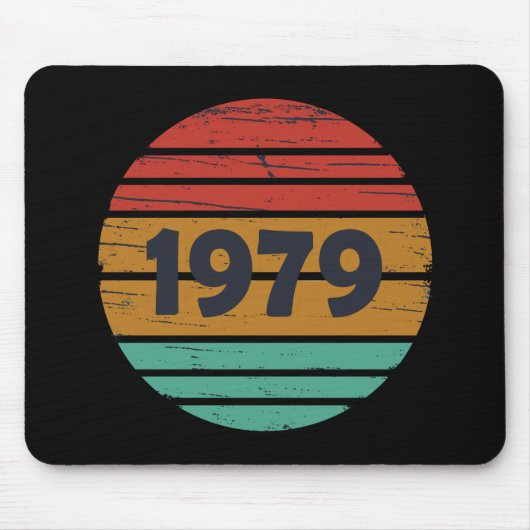 Geboren 1979 Vintage Geburtstagsgeschenke Mousepad (Vorne)