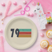 Geboren 1979 Vintage Geburtstagsgeschenke Pappteller (Party)