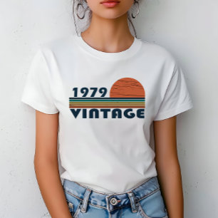 geboren 1979 Vintage Geburtstagsgeschenke T-Shirt