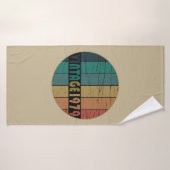 geboren 1979 Vintager Geburtstag Badehandtuch (Badehandtuch)
