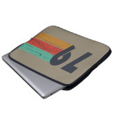 Geboren 1979 Vintager Geburtstag Laptopschutzhülle (Vorne Knopf)