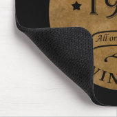 Geboren 1979 Vintager Geburtstag Mousepad (Ecke)