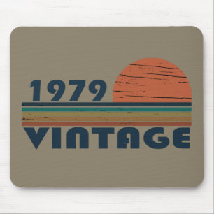 Geboren 1979 Vintager Geburtstag Mousepad
