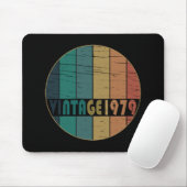 geboren 1979 Vintager Geburtstag Mousepad (Mit Mouse)