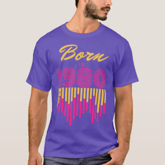 Geboren 19803 T-Shirt