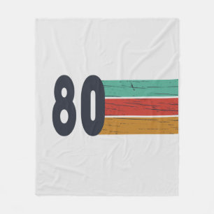 Geboren 1980 Vintage Geburtstagsgeschenke Fleecedecke