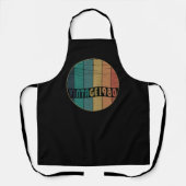 Geboren 1980 Vintager Geburtstag Schürze (Vorderseite)