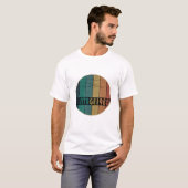 Geboren 1980 Vintager Geburtstag T-Shirt (Vorne ganz)