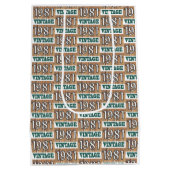 Geboren 1981 Mittelgeschenktasche Mittlere Geschenktüte (Rückseite)