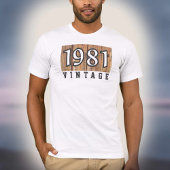 Geboren 1981 T-Shirt