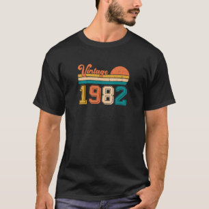 Geboren 1982 Geburtstag Retro Vintage 41. Geburtst T-Shirt