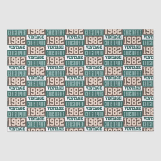 Geboren 1982 seidenpapier (Vorderseite)