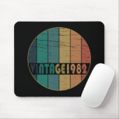 Geboren 1982 Vintager Geburtstag Mousepad (Mit Mouse)