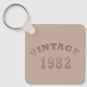 Geboren 1982 Vintager Geburtstag Schlüsselanhänger (Vorderseite)