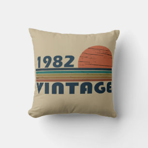 Geboren 1982 Vintages Geburtstagsgeschenk Kissen