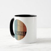 Geboren 1983 Vintager Geburtstag Tasse (Vorderseite Links)