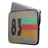 Geboren 1983 Vintages Geburtstagsgeschenk Laptopschutzhülle (Vorderseite Links)